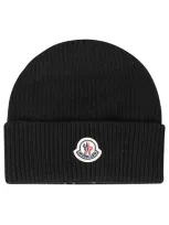 Moncler Hat In Black