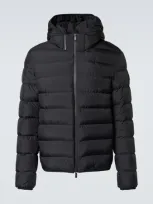 Moncler Jeluz Tech Down Jacket In Black