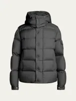 Moncler Maya 70 Micro Matte Puffer Jacket In Dark Black