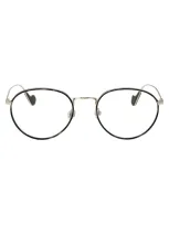 Moncler Round-frame Glasses In 灰色