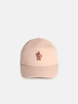 Moncler Pink Cotton Cap