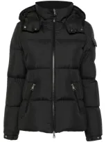 Moncler Fourmines Down Jacket In Black