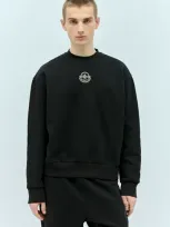 Moncler X Roc Nation Designed By Jay-z Logo Applique Sweatshirt In Black