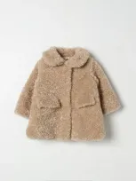 Monnalisa Coat  Kids Color Beige