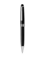 Montblanc Platinum-coated Meisterstück Classique Ballpoint Pen In Black