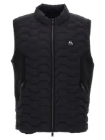 Moose Knuckles Granite Gilet In Black