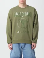 Moschino Couture Sweatshirt  Men Color Military