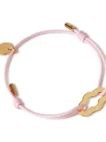 Mulberry Pimlico Cord Bracelet In Pink