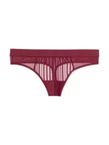 Naia Holly Thong Panties In Dark Red