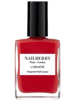 Nailberry L'oxygene Nail Lacquer Pop My Berry In White