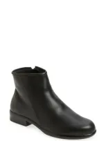 Naot Norther Bootie In Water Resistant Black Leather