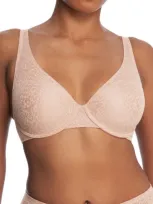 Natori Pretty Smooth Underwire Contour Bra In Light Mocha