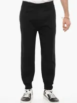 Neil Barrett Low-rise Elasticated Track Pants In Black