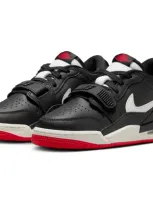 Nike Air Jordan Legacy 312 Low Sneaker In Black/university Red/sail