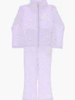 Nike Kids' Little Girls Sweet Swoosh Tracksuit Set In Lilac Bloom