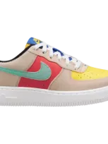 Nike Boys   Air Force 1 Lv8 1 In Emerald Rise/track Red/sanddrift