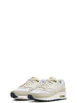 Nike Kids' Air Max 1 Sneaker In White/light Orewood/bronzine