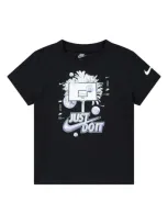 Nike Kids' Jdi Hoops Graphic T-shirt In Black