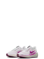 Nike Kids' Pegasus 41 Running Shoe In White/hyper Violet/pink