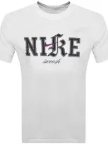 Nike Logo T Shirt White