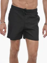 Nike Swoosh Break Swimshorts In Black