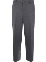 Nine:inthe:morning Apollon Baggy Man Trousers Clothing In Grey