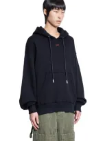 Off-white Hooded In Black