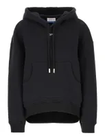 Off-white Off Stamp Hoodie In Black