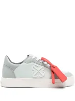 Off-white New Low Vulcanized Sneakers In 蓝色