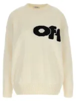 Off-white Shared Logo Sweater In White