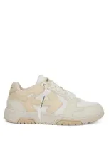 Off-white Slim Out Of Office Leather Sneakers In White