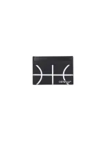 Off-white Basketball Card Holder In Black