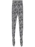 Oseree Animalier Leggings In Zebra