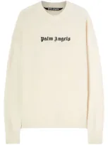 Palm Angels Sweater In White