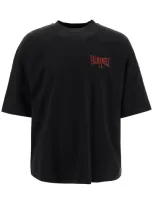 Palm Angels College T Shirt In Black