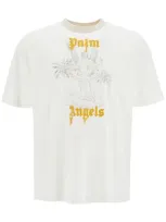 Palm Angels Oversized Pencil Print In Multicolor