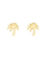 Palm Angels Earrings In Gold