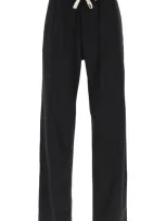 Palm Angels Travel Chino Pants In Black