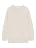 Paolo Pecora Kids' Wool Sweater In Neutrals