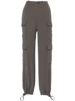 P.a.r.o.s.h Cargo Trousers In Grey