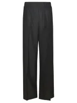 P.a.r.o.s.h Straight Trousers In Black