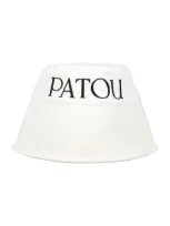 Patou Bucket Hat In White