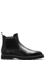 Paul Smith Leather Chelsea Boots In Black