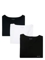 Paul Smith Logo-print Organic Cotton T-shirt In Multi