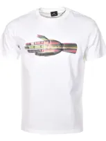 Paul Smith Regular Fit Hand T Shirt White