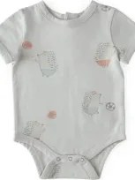 Pehr Babies'  Print Organic Cotton Bodysuit In Ball Hog