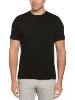 Perry Ellis Men's Cool Interlock T-shirt In Black