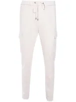 Peserico Logo-plaque Track Pants In Neutrals