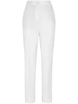 Philipp Plein Cady Office Trousers In White