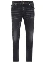 Philipp Plein Jeans In Black